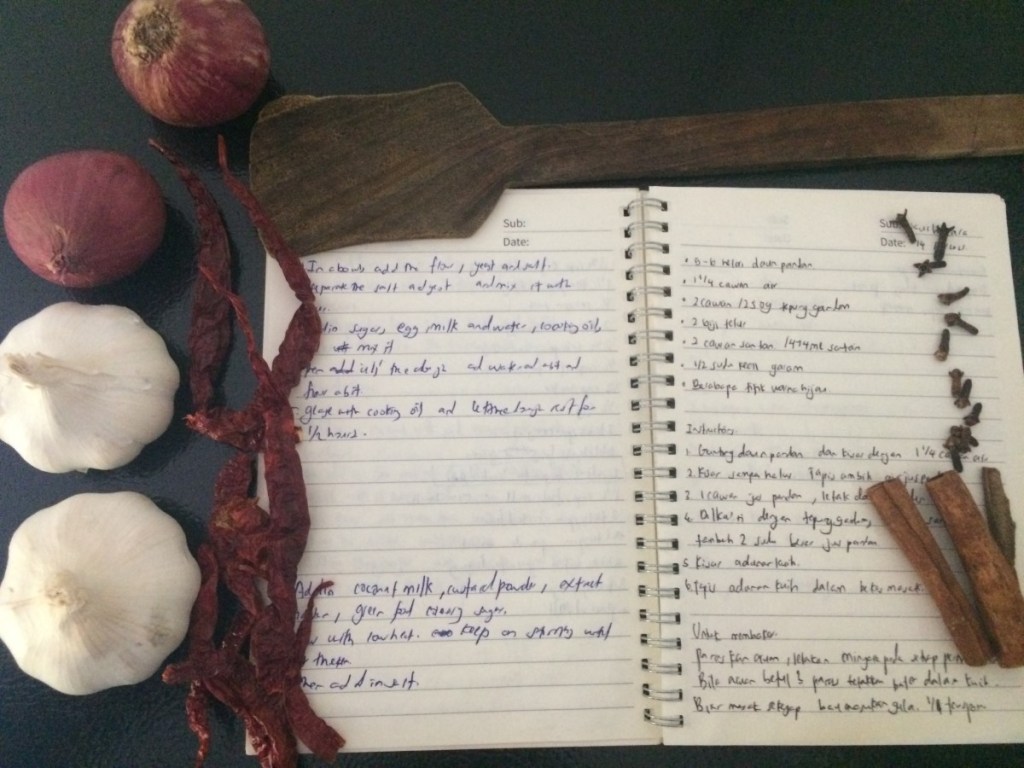 Lessons learned from learning recipe through Internet.