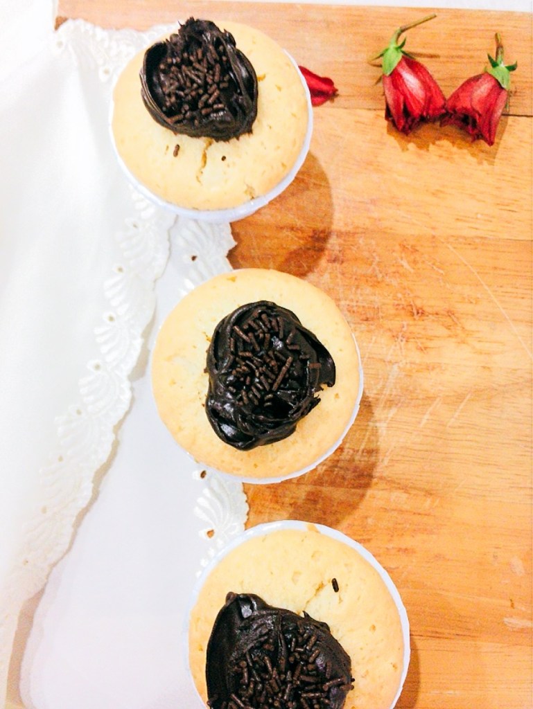 Orange Chocolate Rice Cupcake