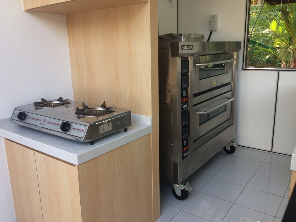 Workstation of Halaman Sihat Kitchen