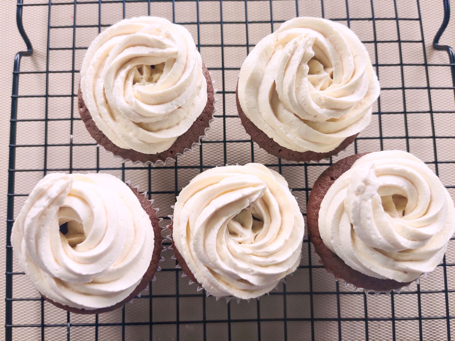 Chocolate Cupcake With Buttercream Topping