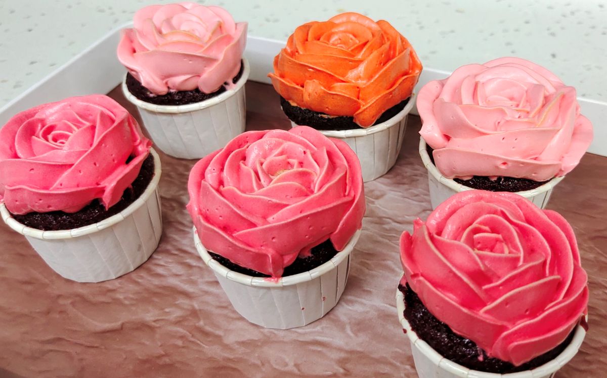 Red Velvet Cupcake With Buttercream Frosting