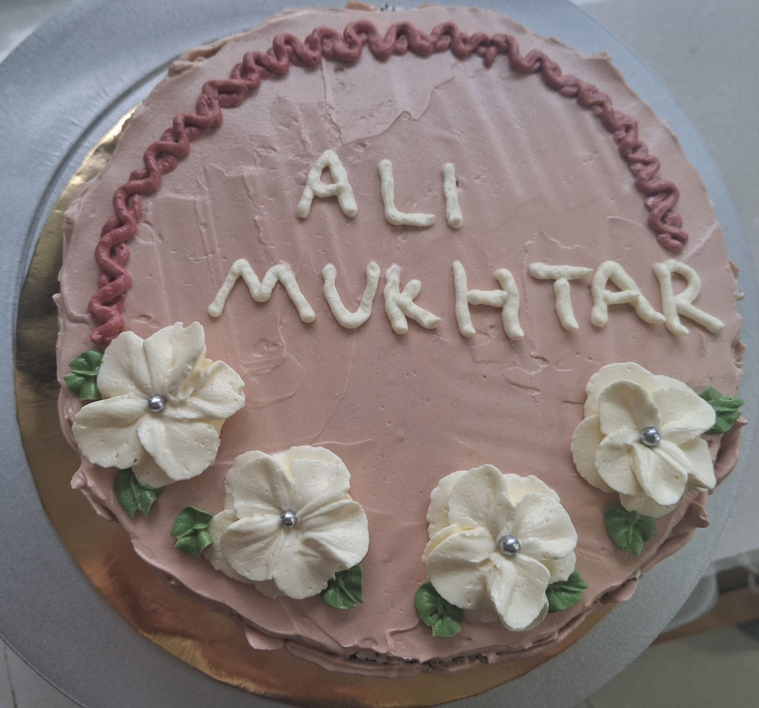 Flower Basket Cake with 7-inch size