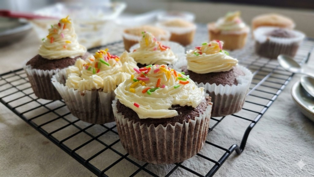 The first batch of cupcake that I made 