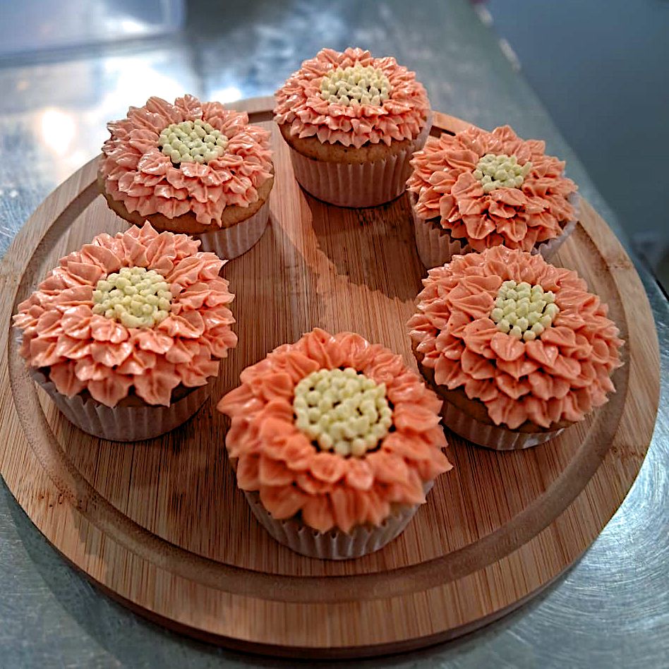 Sunflower Buttercream Cupcake by COCAKERY in Selayang. 